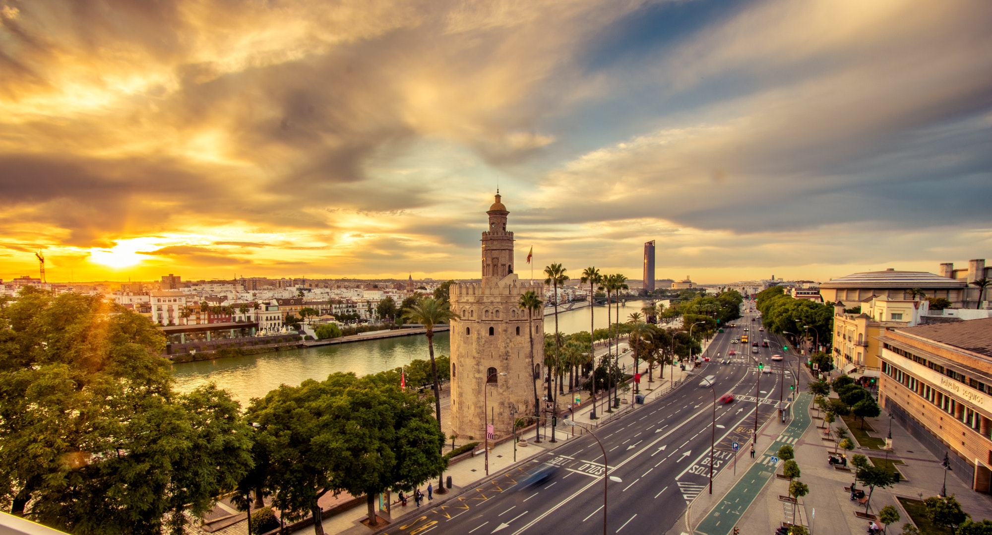 Seville at Dusk